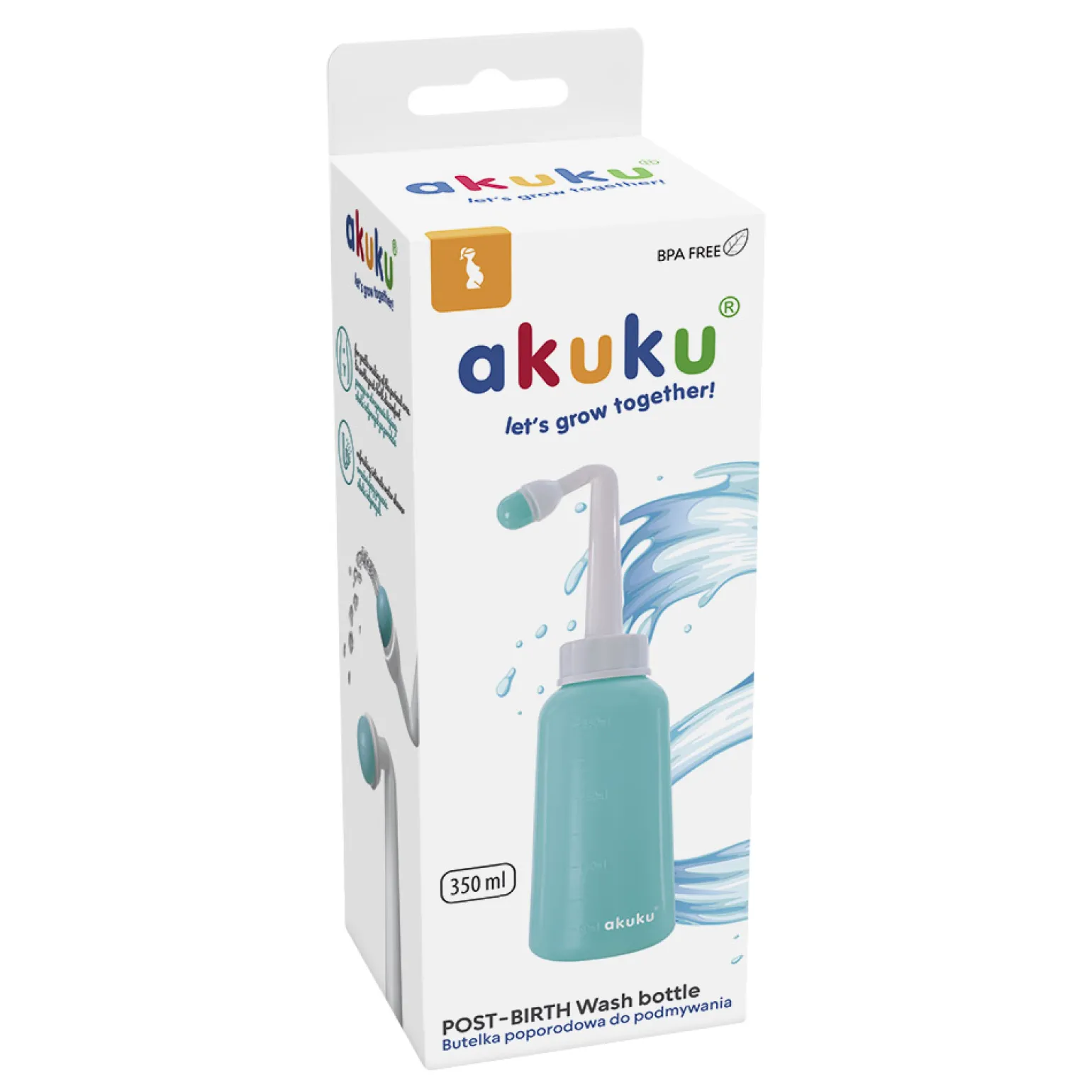 AKUKU Butelka PERI do podmywania okolic intymnych