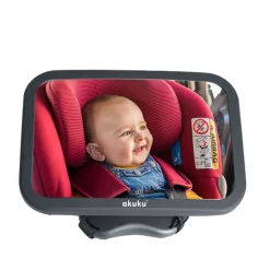 AKUKU Lusterko do obserwacji dziecka w aucie 360°