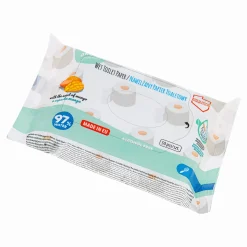 AKUKU Nawilżany papier toaletowy o zapachu mango, 50szt.