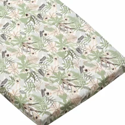 Bawełniane prześcieradło z gumką do łóżeczka 120x60cm - Koala Jungle