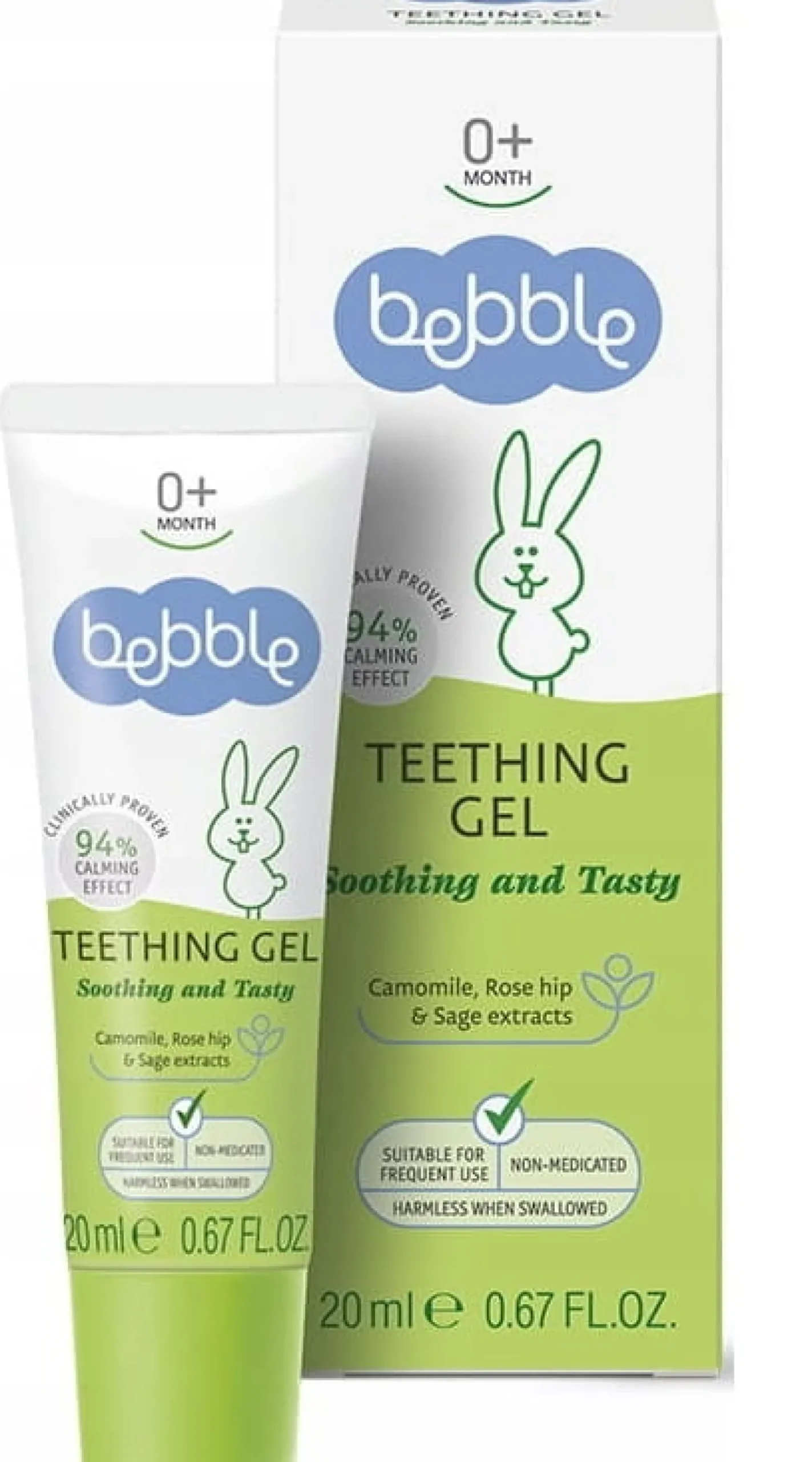 BEBBLE Żel na ząbkowanie 20ML