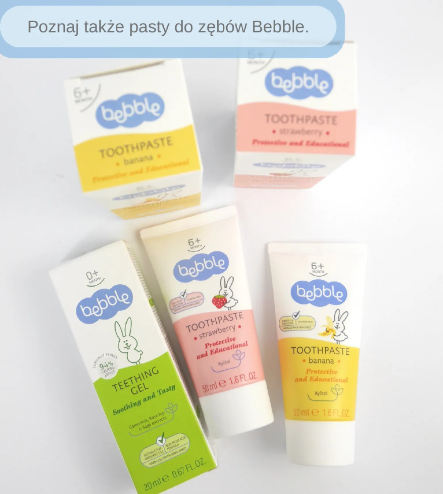 BEBBLE Żel na ząbkowanie 20ML