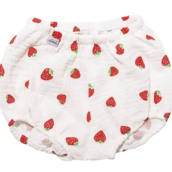 Bloomersy muślinowe - Strawberries