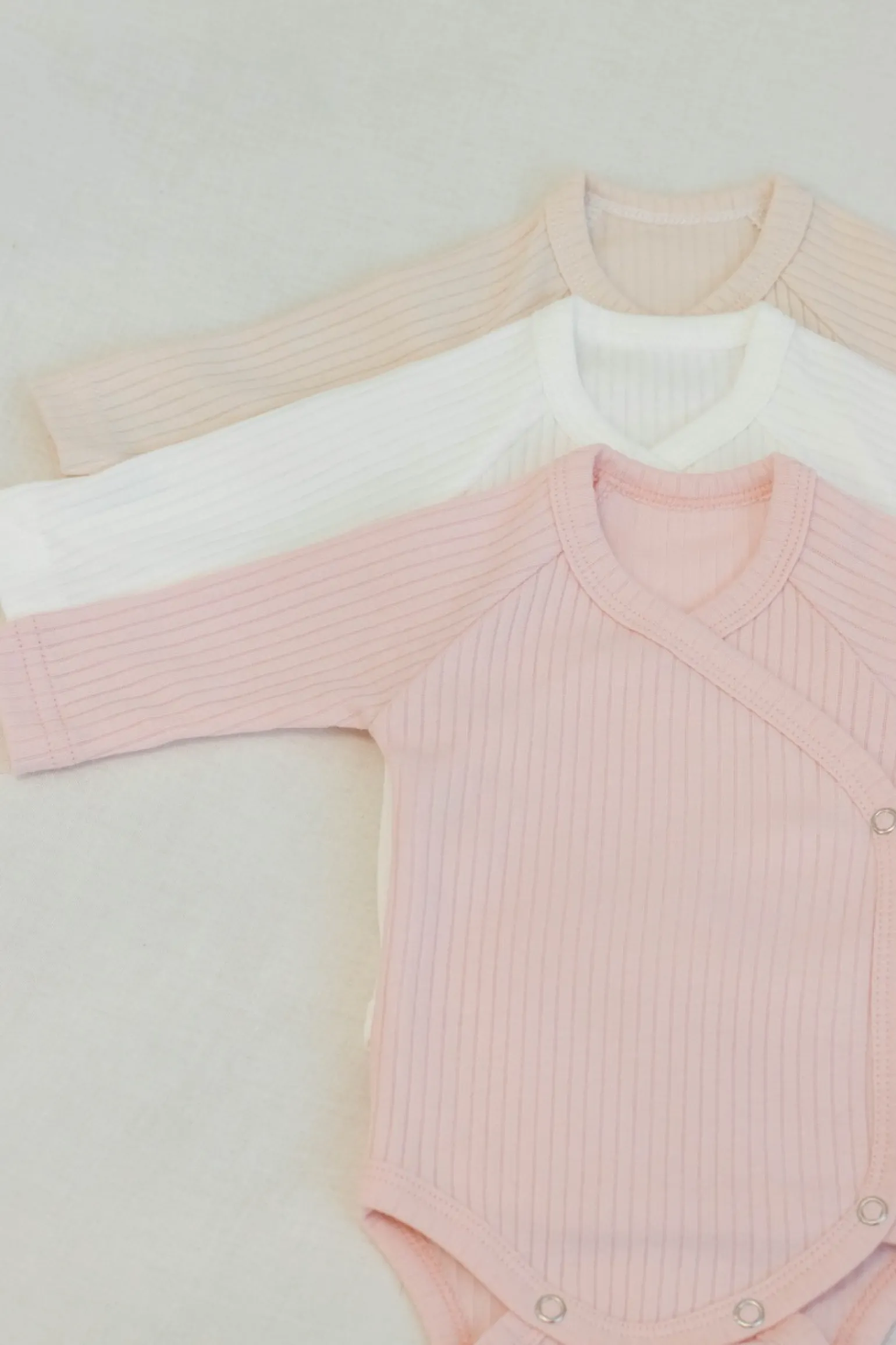 Body Niemowlęce 3 pack Pastel Girl