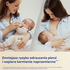 Canpol babies Antykolkowy smoczek dwustrefowy Natural Shape 12m+ 2szt.