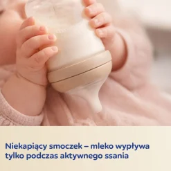 Canpol babies Antykolkowy smoczek dwustrefowy Natural Shape 3m+ 2szt.