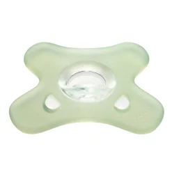Canpol babies by Difrax Smoczek 100% silikonowy 0-6m symetryczny 1 szt. Green