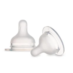 Canpol babies by Difrax Smoczek silikonowy do butelki S-Shape S (mini) 2 szt.