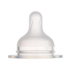 Canpol babies by Difrax Smoczek silikonowy do butelki S-Shape XL (szybki/kaszka) 2 szt.