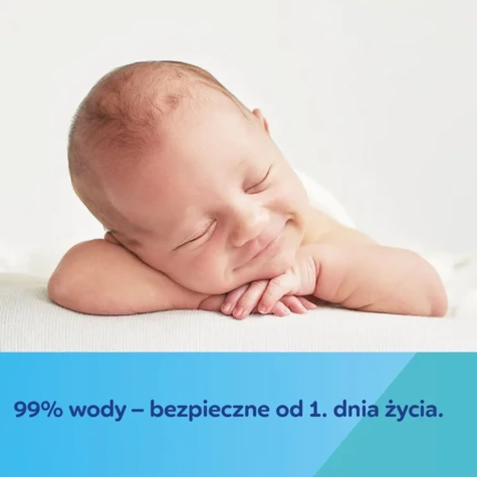 Canpol babies Chusteczki nawilżane dla niemowląt i dzieci, 99% wody, 60 szt.
