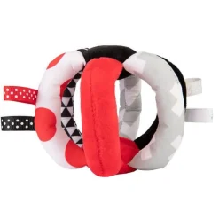 Canpol babies Kontrastowa pluszowa piłka SENSORY TOYS
