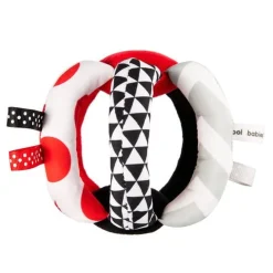 Canpol babies Kontrastowa pluszowa piłka SENSORY TOYS