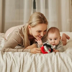 Canpol babies Kontrastowa pluszowa piłka SENSORY TOYS