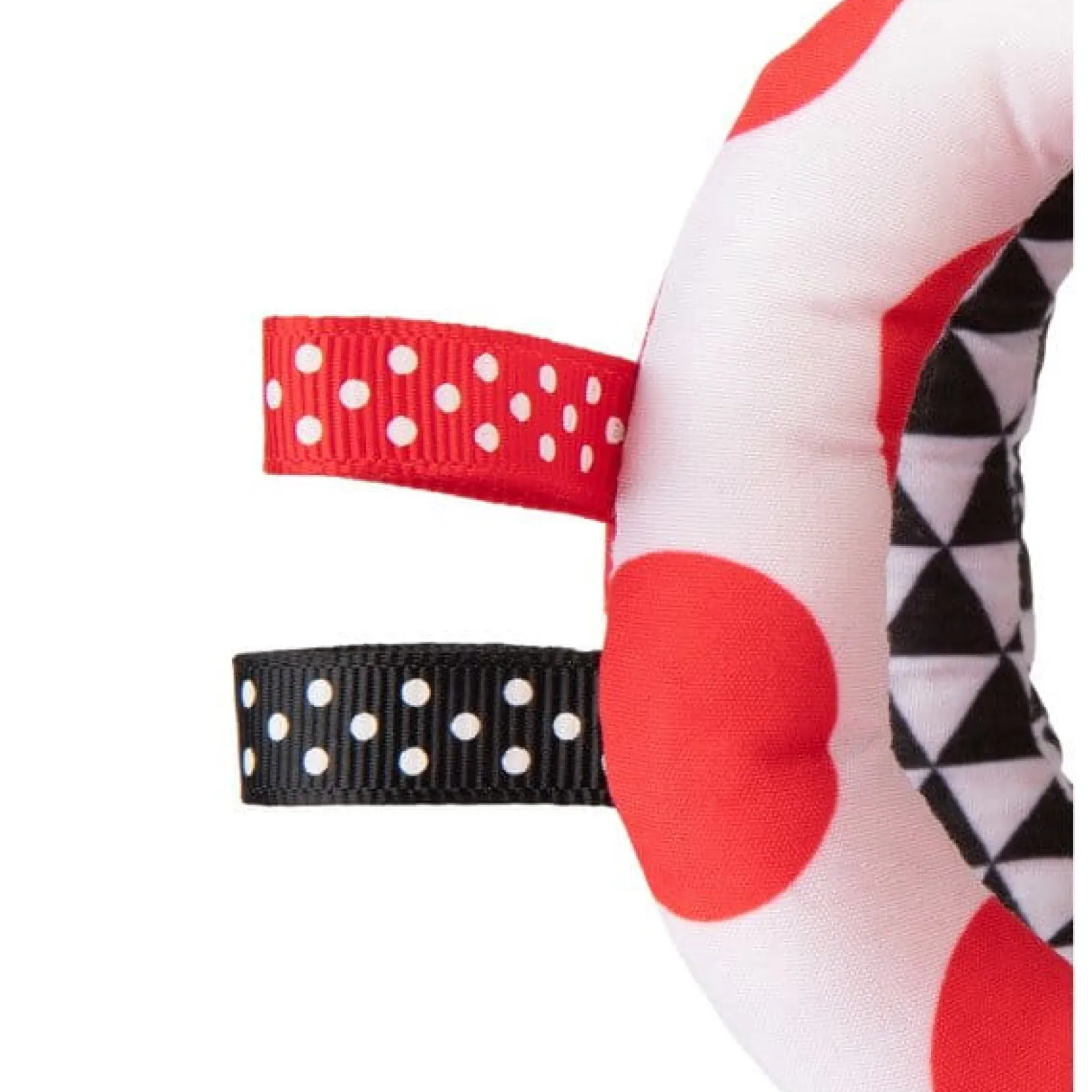 Canpol babies Kontrastowa pluszowa piłka SENSORY TOYS