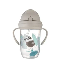 Canpol babies Kubek niekapek z rurką i odważnikiem 270ml EXOTIC ANIMALS