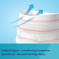 CANPOL babies Oddychające i ultrachłonne jednorazowe majtki 2w1 z podkładem poporodowym S/M, 5 szt.​