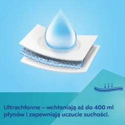 CANPOL babies Oddychające i ultrachłonne jednorazowe majtki 2w1 z podkładem poporodowym L/XL, 5 szt.