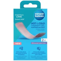 Canpol babies Okłady żelowe po porodzie do terapii ciepłem lub zimnem 2 szt. (PRODUKT MEDYCZNY)