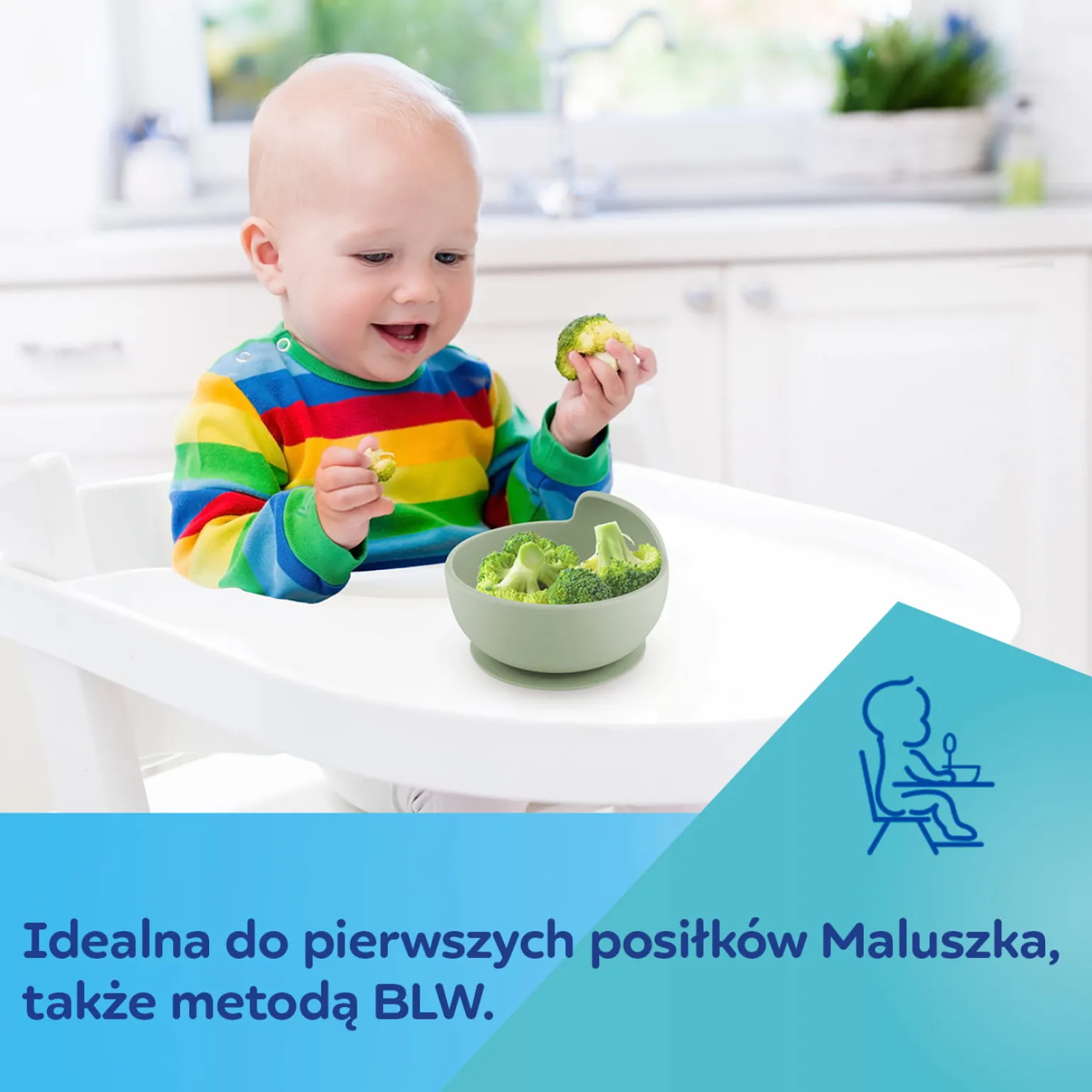 Canpol babies Silikonowa Miseczka z Przyssawką 330 ml Beige