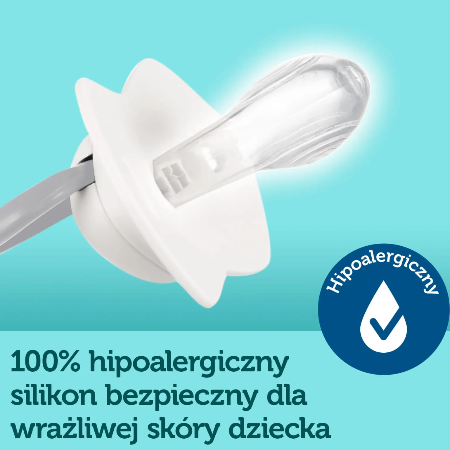 Canpol babies Smoczek silikonowy 0-6m symetryczny BONJOUR PARIS PINK 2szt.