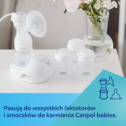 Canpol babies Zestaw butelek do przechowywania pokarmu 3x120 ml