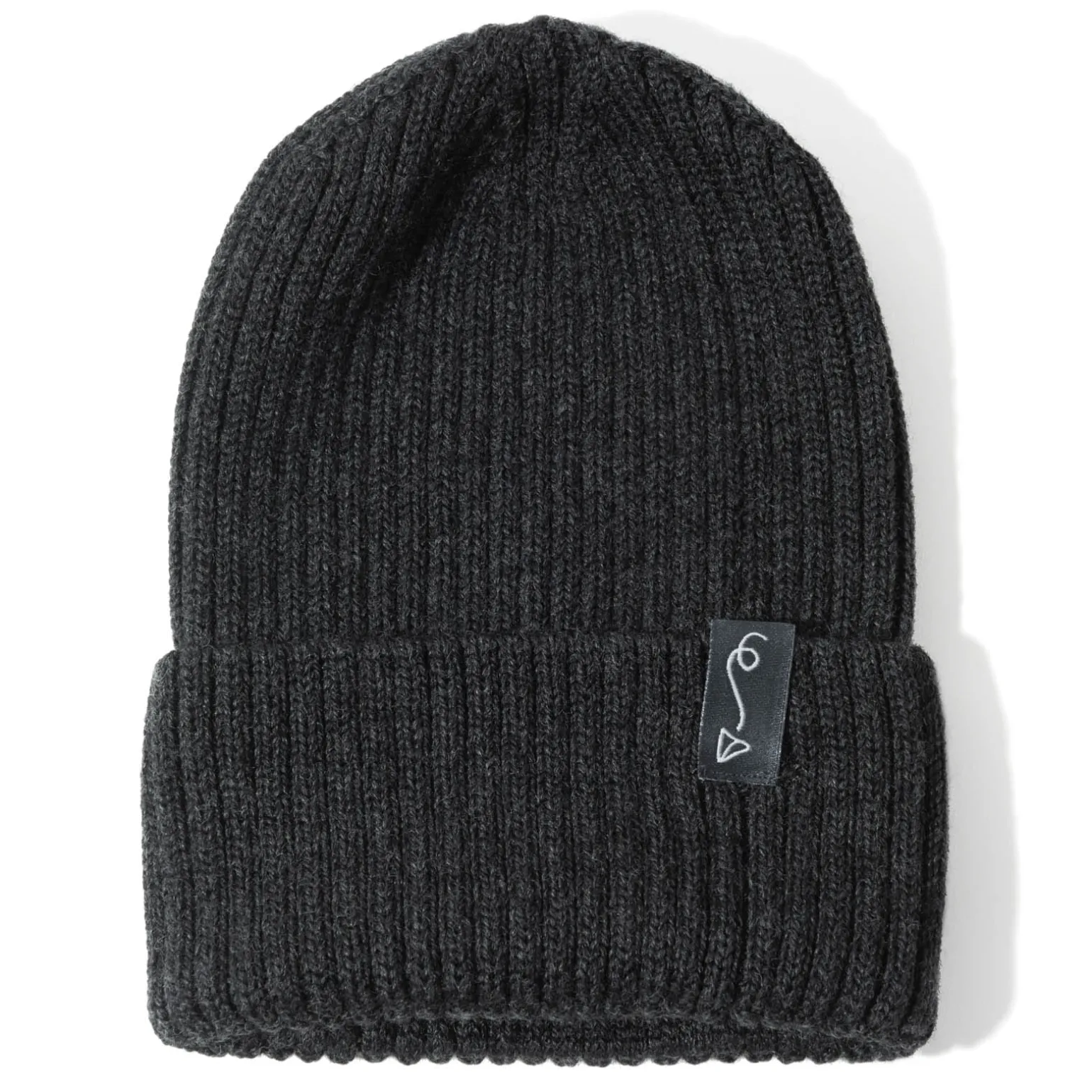 Czapeczka z wełny Merino - GRAPHITE MELANGE