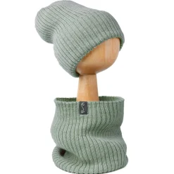Czapeczka z wełny Merino - SAGE
