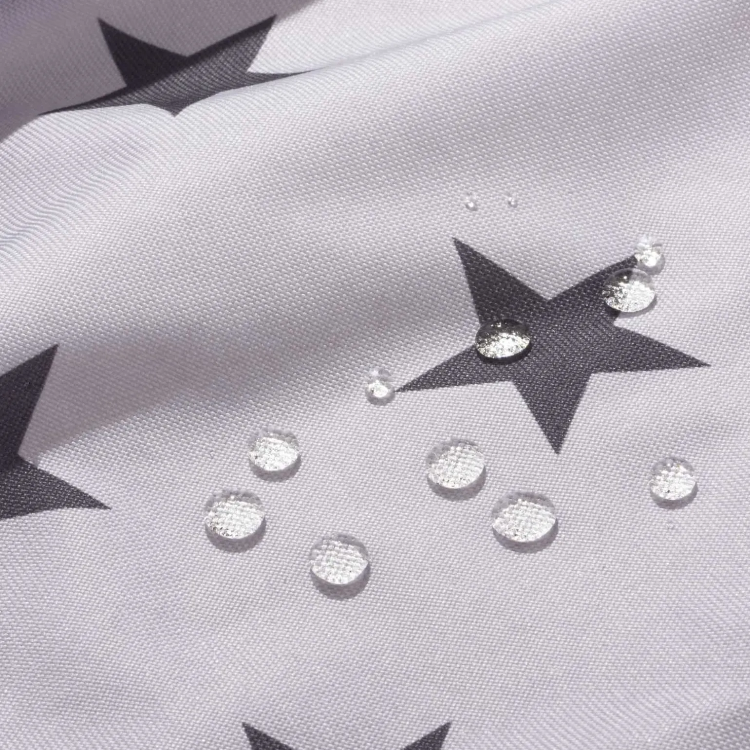 Daszek przeciwsłoneczny do wózka UV - Grey Stars