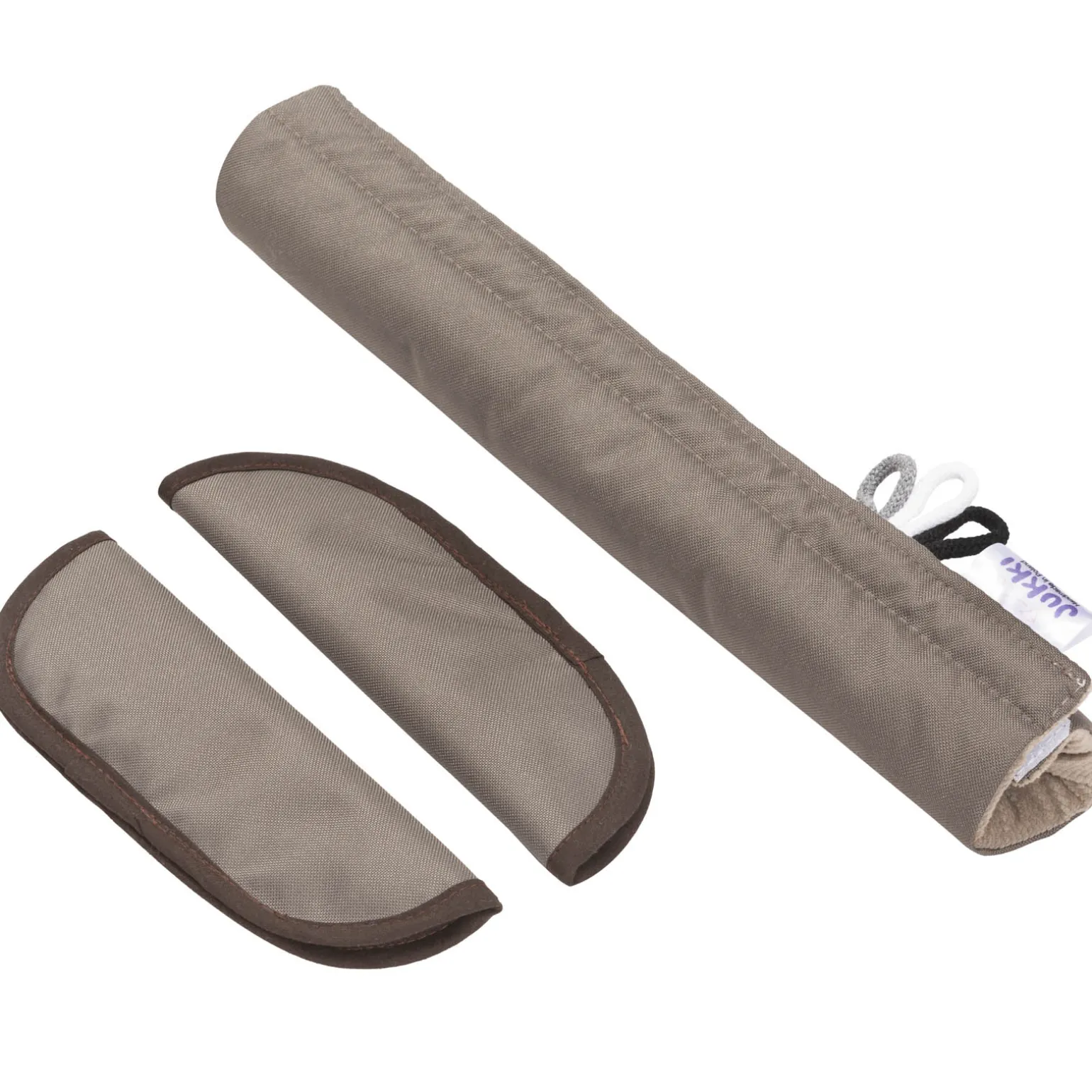 Dwustronna wkładka do wózka spacerowego - Mocha