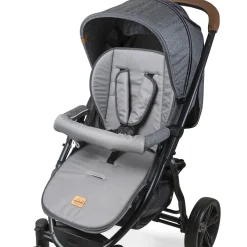 Dwustronna wkładka do wózka spacerowego - Grey