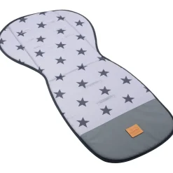 Dwustronna wkładka do wózka spacerowego - Grey Stars
