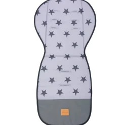 Dwustronna wkładka do wózka spacerowego - Grey Stars