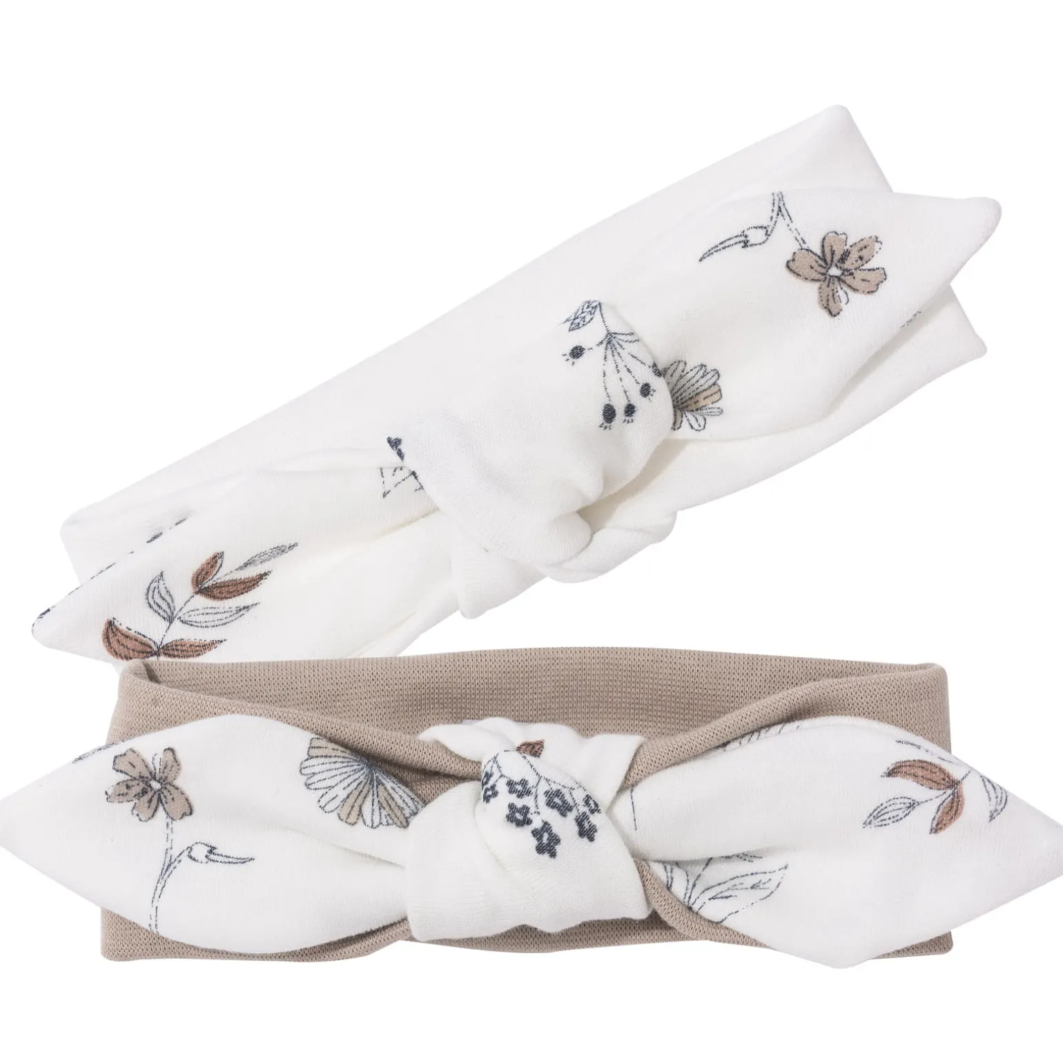 Elastyczna opaska z kokardą 2 pack Simply Nature