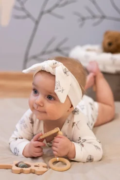 Elastyczna opaska z kokardą 2 pack Simply Nature