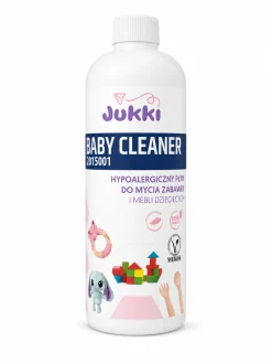 JUKKI BABY CLEANER Hypoalergiczny, antybakteryjny środek do czyszczenia zabawek i mebli dziecięcych 500ml