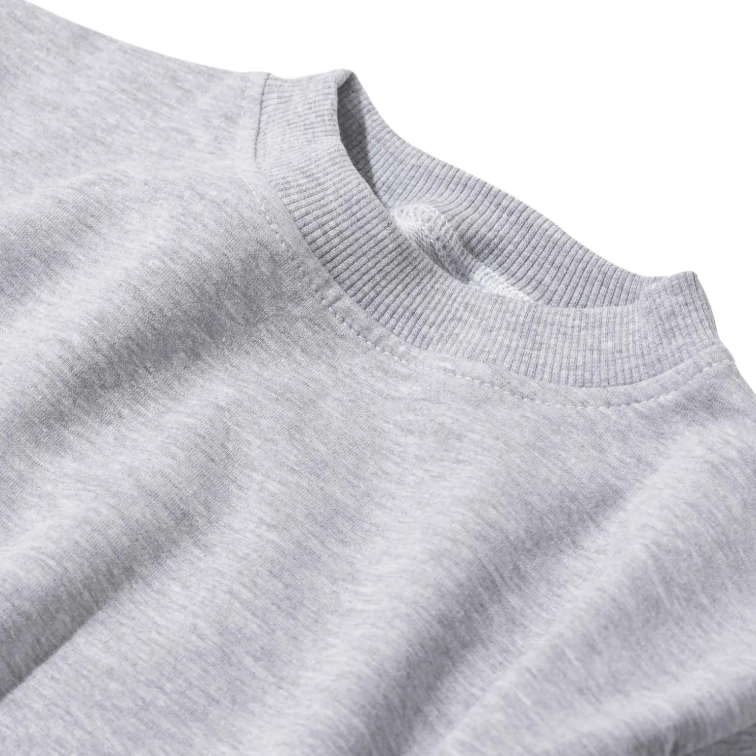 JUKKI Bluza dresowa oversize - Grey Melange