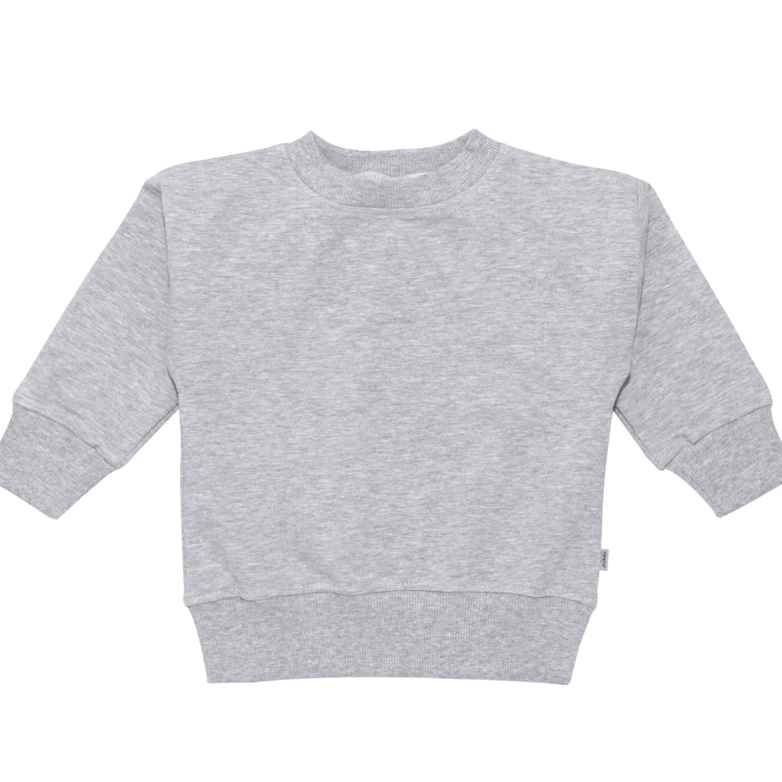JUKKI Bluza dresowa oversize - Grey Melange