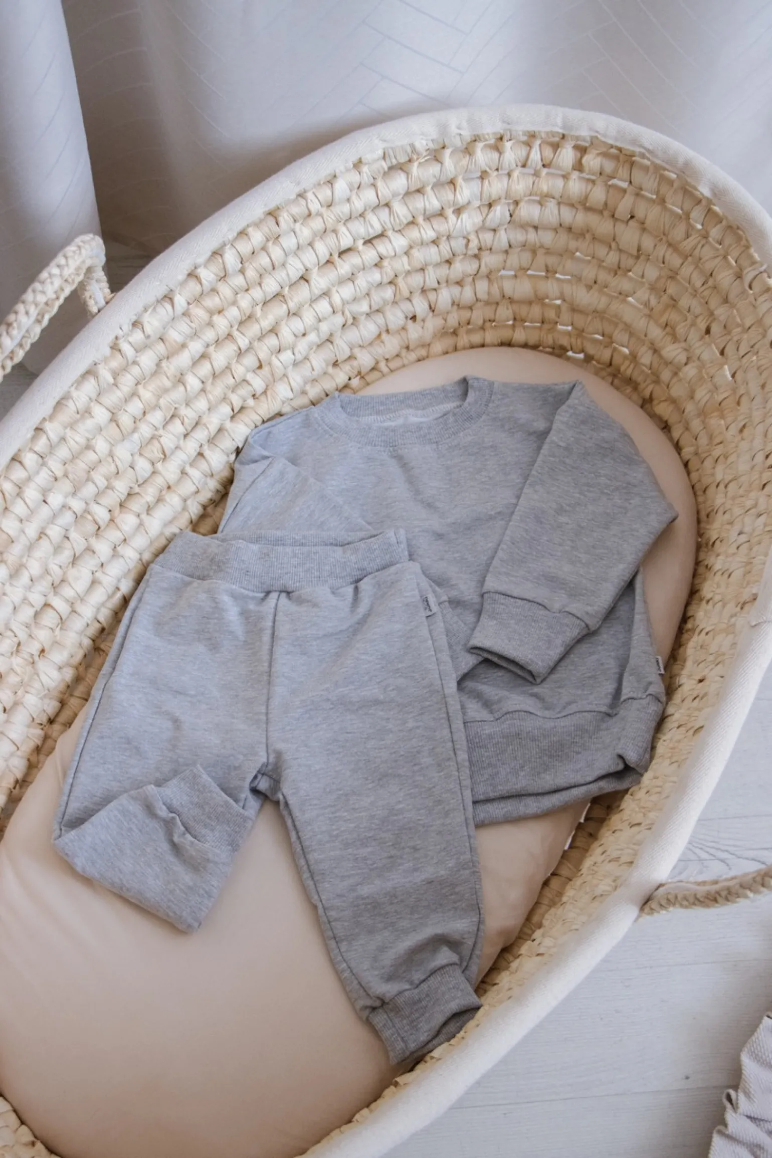 JUKKI Komplet dresowy dziecięcy - Grey Melange