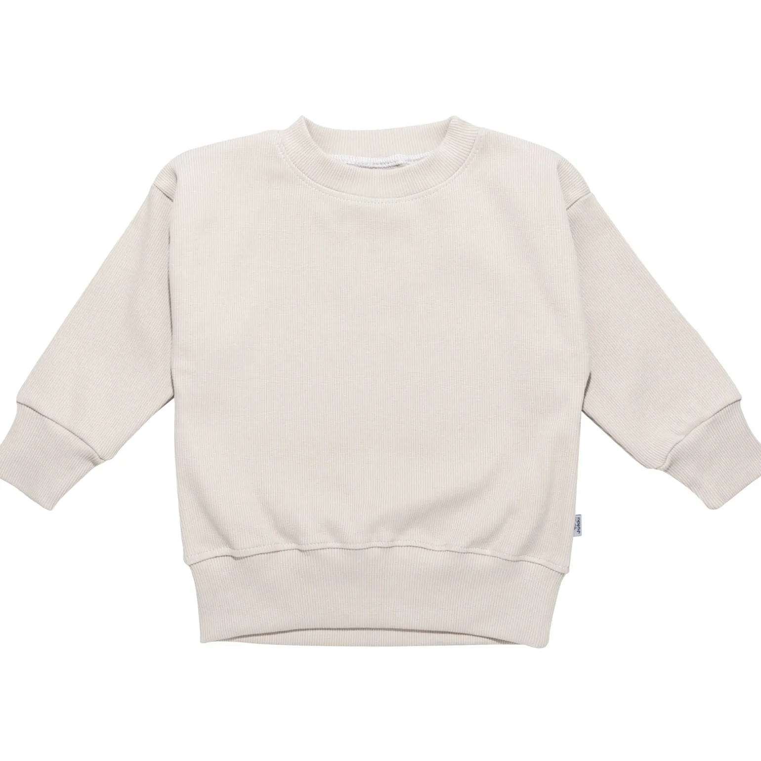 JUKKI Komplet prążkowany dziecięcy - Beige