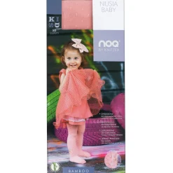 KNITTEX Rajstopy Dziewczęce Nusia Baby z kokardkami