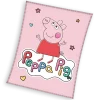 Kocyk dla Dzieci Coral 110x140 cm Peppa Pig
