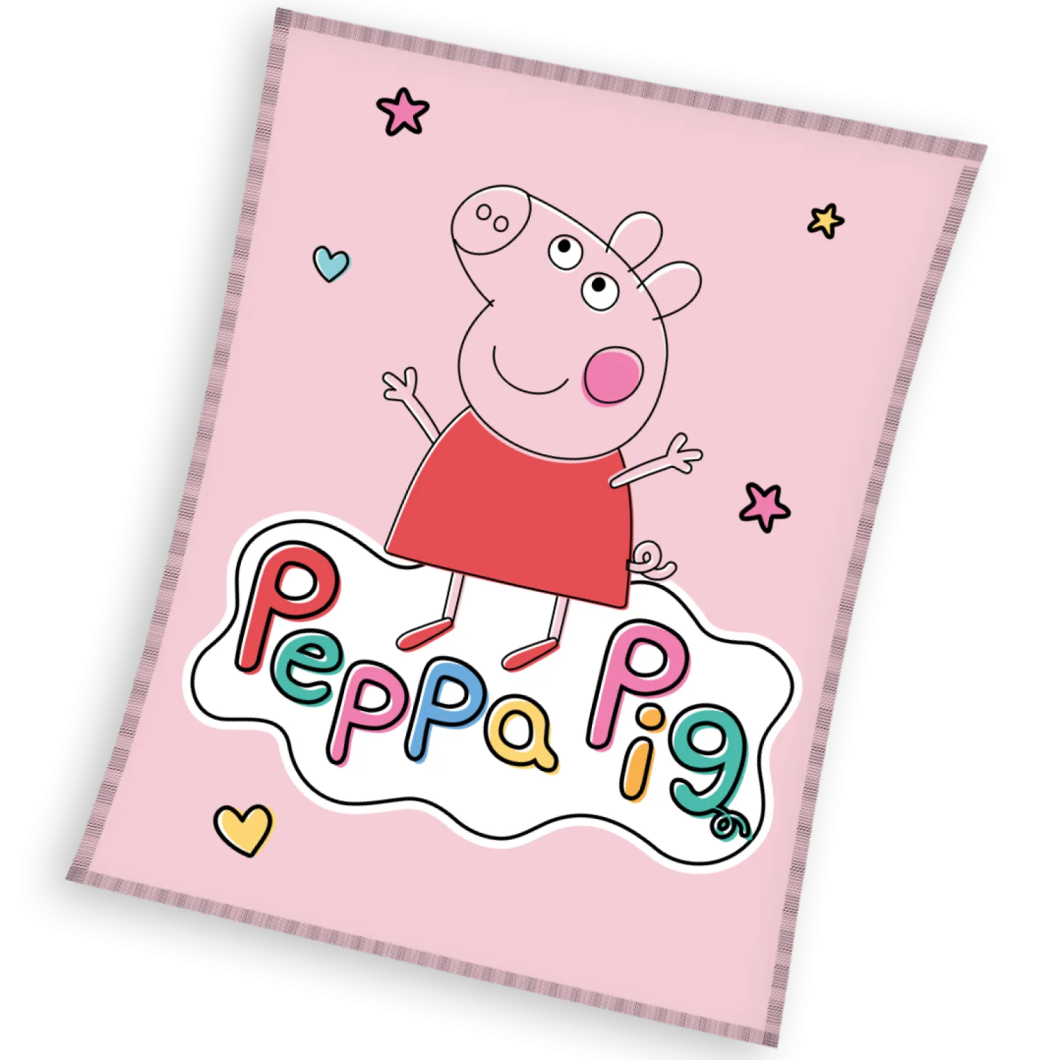 Kocyk dla Dzieci Coral 110x140 cm Peppa Pig