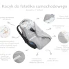 Kocyk do fotelika samochodowego - Savanna Fun i oliwkowy Velvet