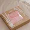 Kocyk dziany BAMBUS 75 x 100 cm - Blush Pink