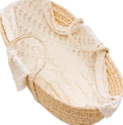 Kocyk dziany BAMBUS 75 x 100 cm - Just Creamy