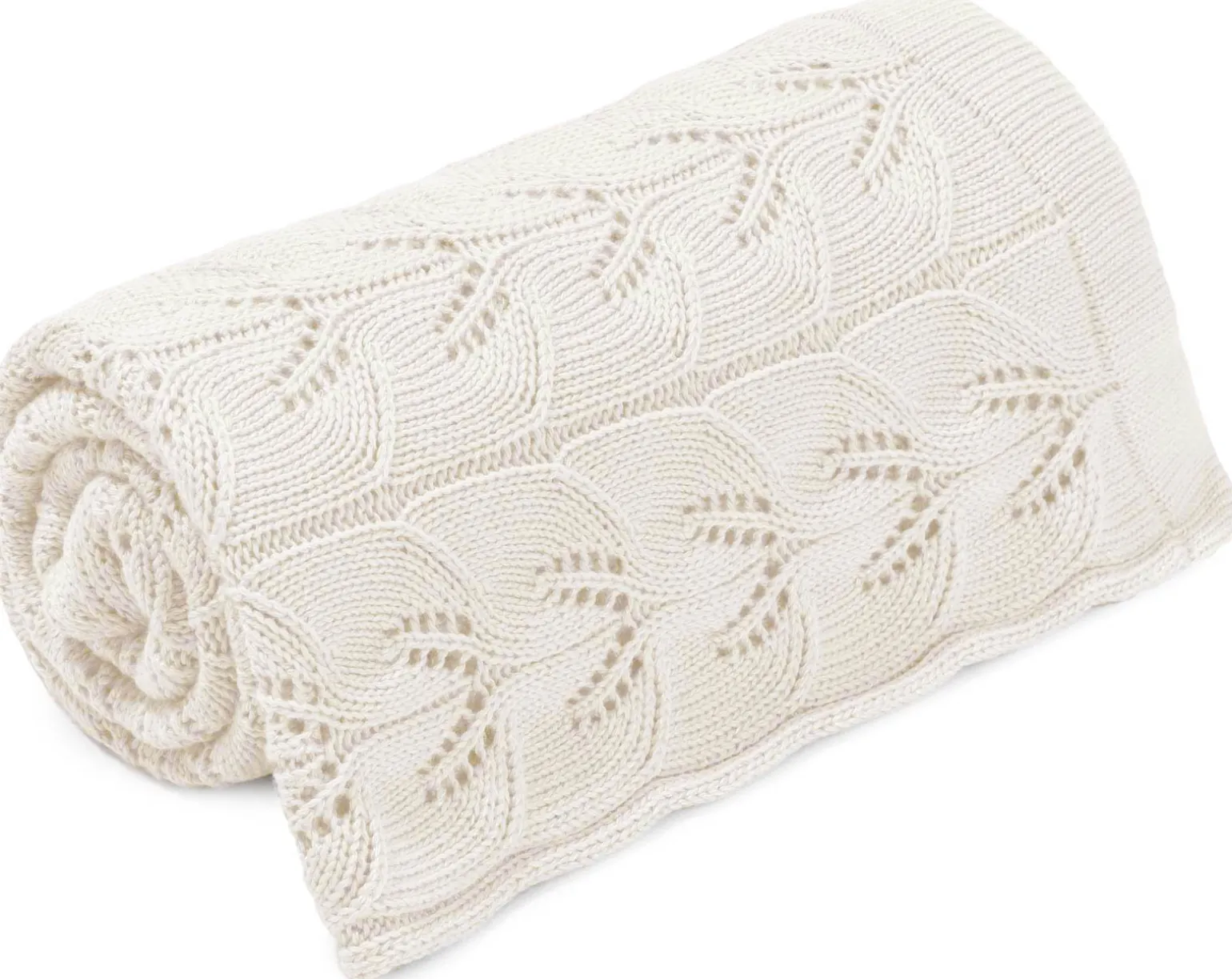 Kocyk dziany BAMBUS 75 x 100 cm - Just Creamy