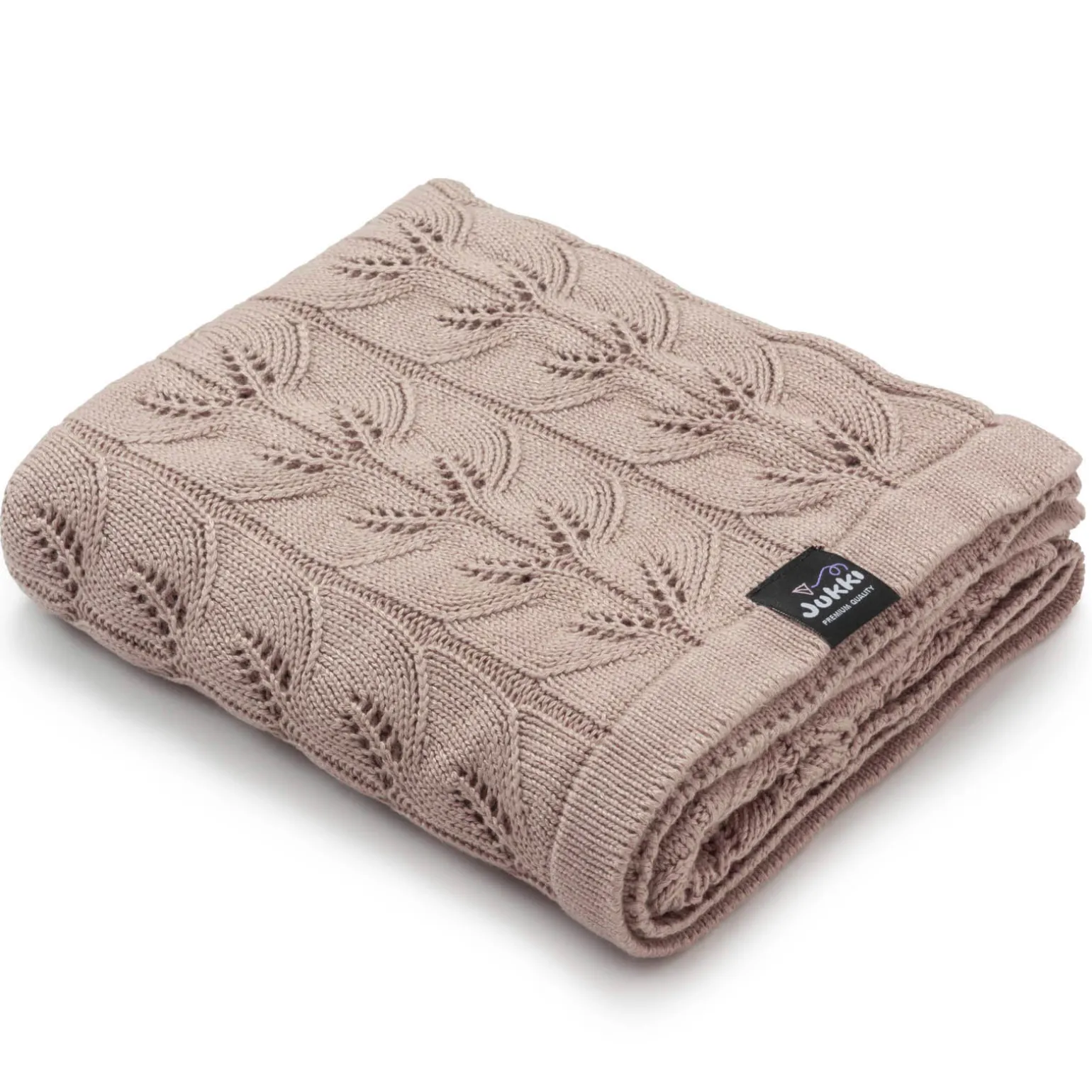 Kocyk dziany BAMBUS 75 x 100 cm - Taupe