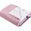 Kocyk przedszkolaka 100x140cm - Candy Circus i wrzosowy Soft Velvet