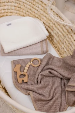 Kocyk Sweterkowy – Beige