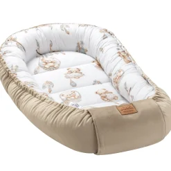 Kokon Comfort - Boho Bears i Cappuccino Soft Velvet
